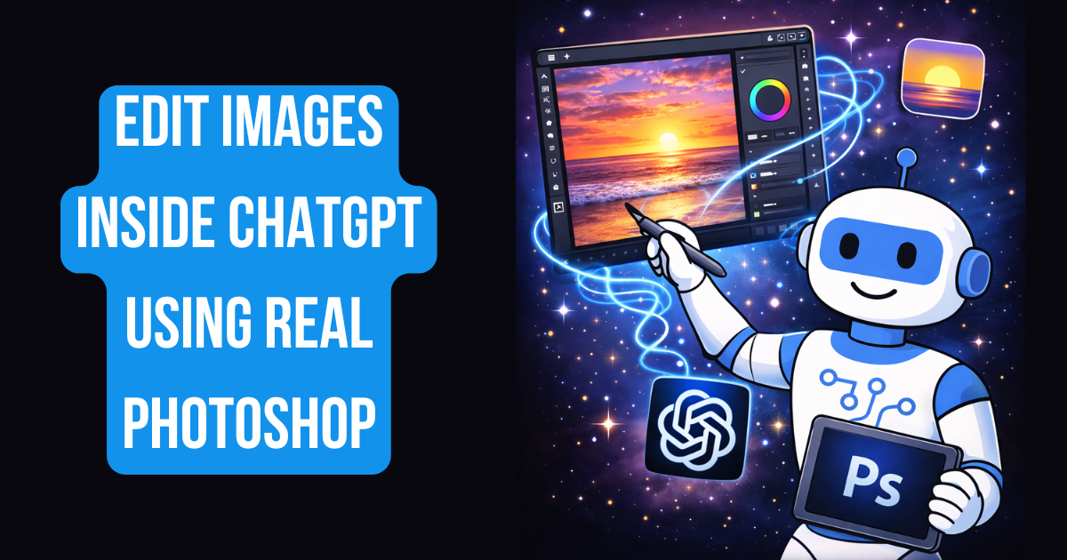 Photoshop Just Dropped in ChatGPT 🌅