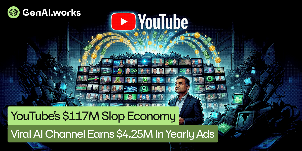 The $117M Flood of AI “Slop” on YouTube