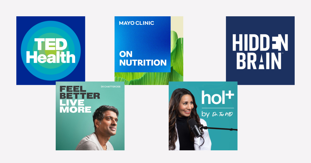 5 Podcasts on Health & Wellness