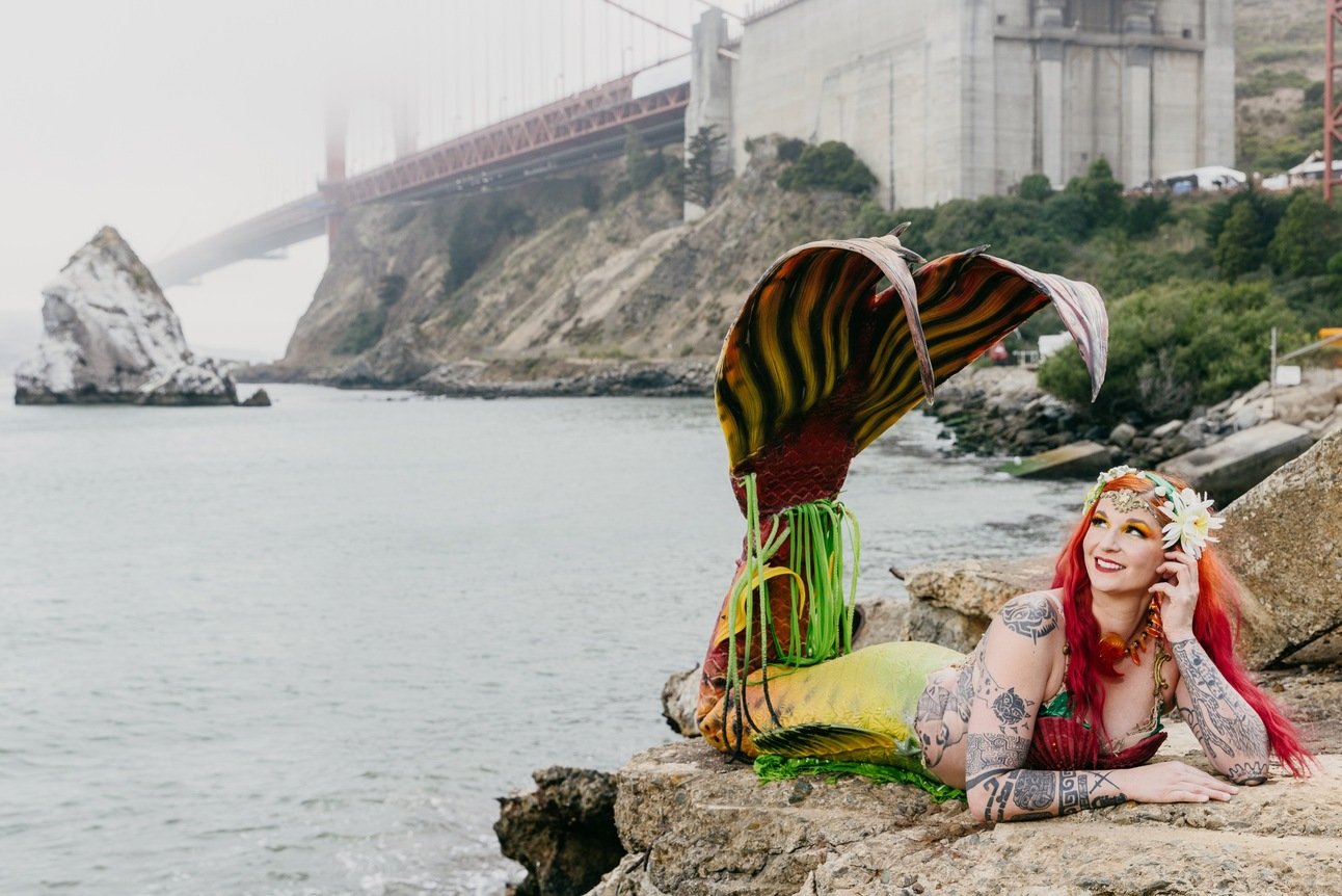 Shello! Meet Our Guardian of the Golden Gate, Mermaid Atlantis