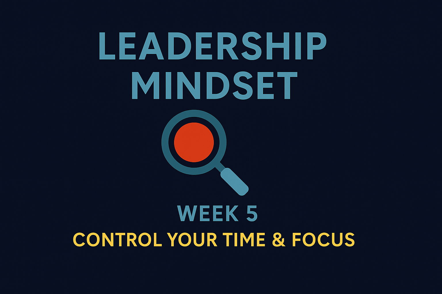 Perspective: Leadership Mindset