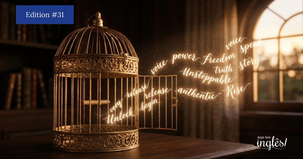 Ela ficou 5 anos em silêncio. E o que isso tem a ver com seu inglês? 