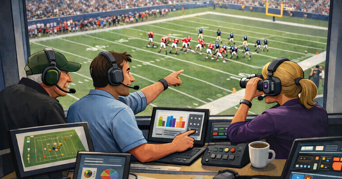 The Quiet Role of the Analytics Booth on Game Day