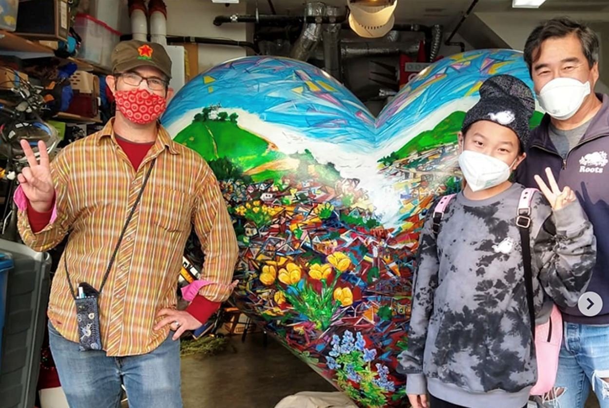 How BIG Hearts are Made in SF with Artist Todd Berman