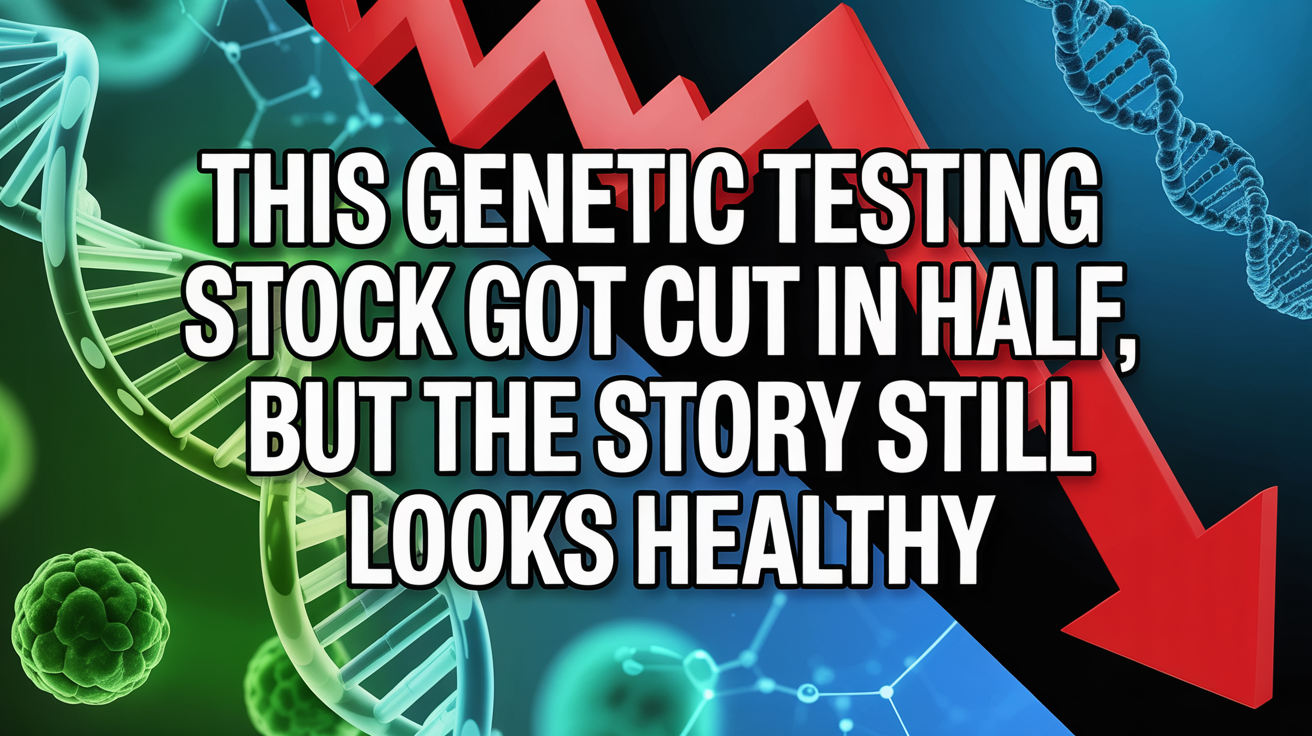 This Genetic Testing Stock Got Cut In Half, But The Story Still Looks Healthy
