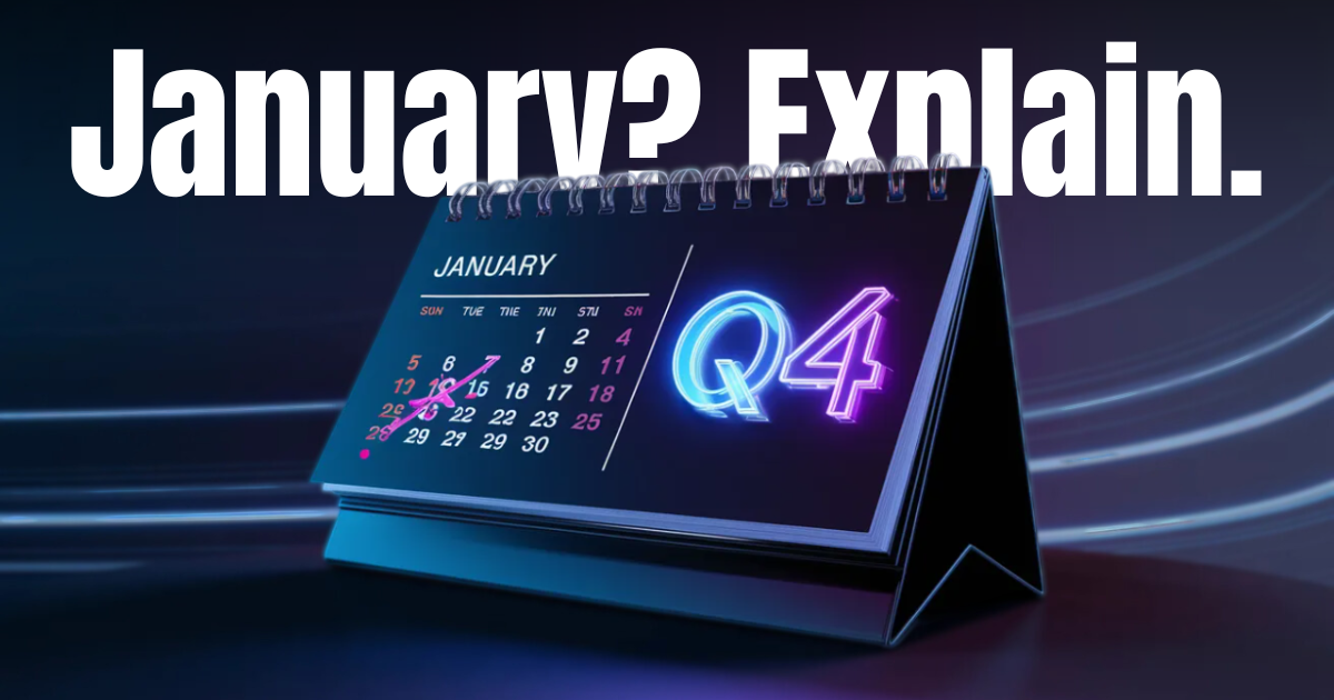It’s January, But AI Is Already in Q4 Mode