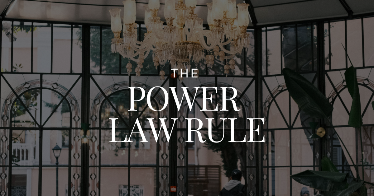 The Power Law Rule: Why one startup can change everything