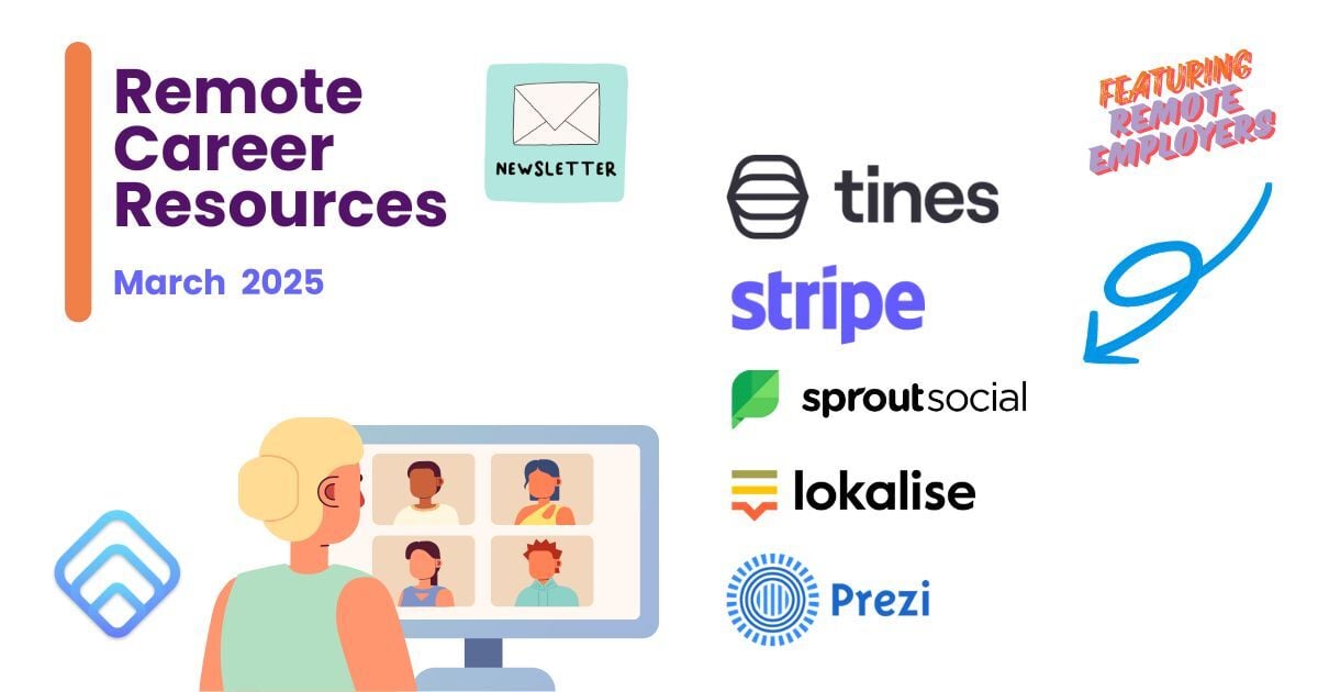 Grow Remote - Career Resources Newsletter: March '25