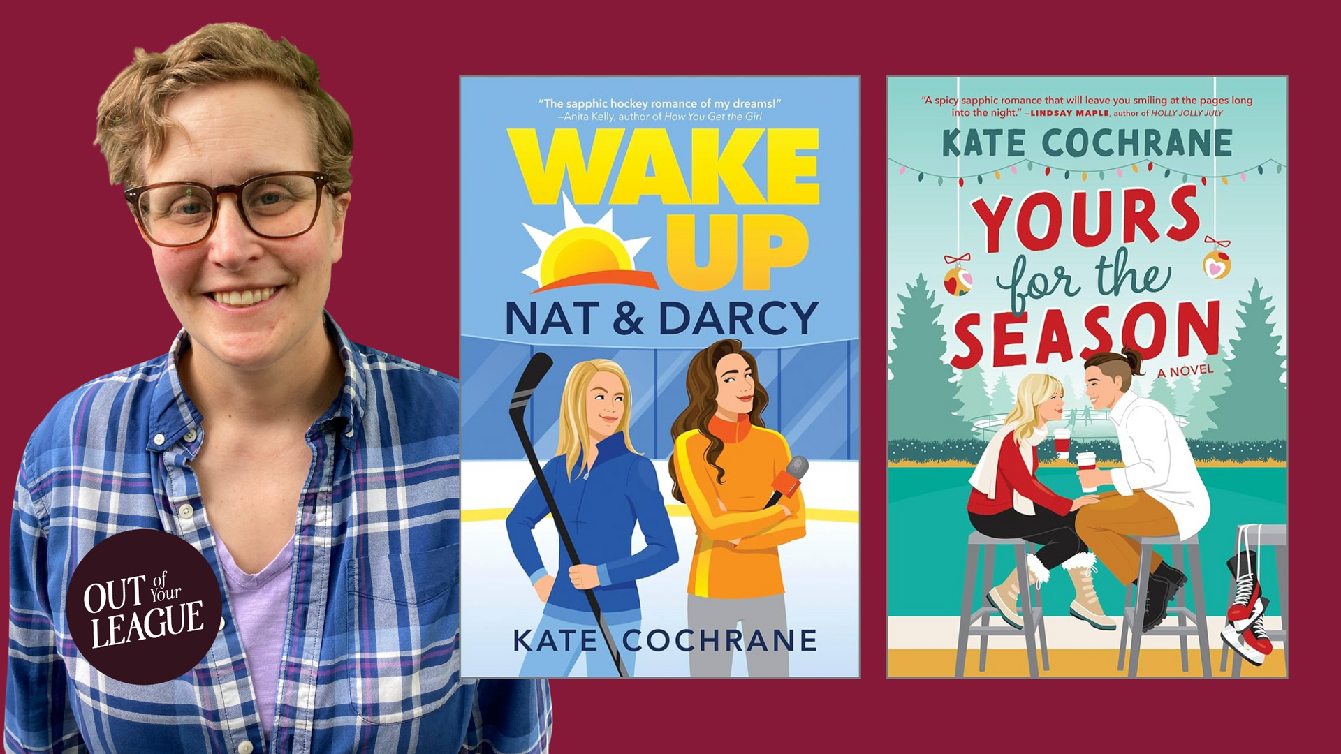 in the field: an interview with sapphic woho romance author kate cochrane