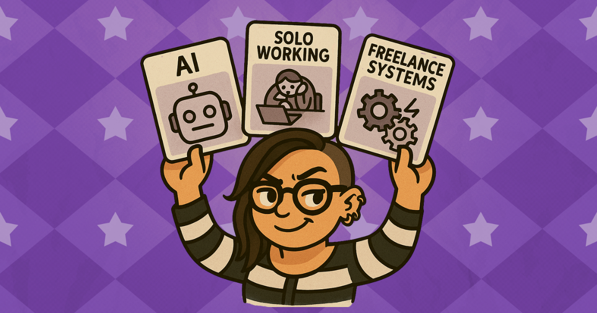 Feeling lonely as a team-of-one?