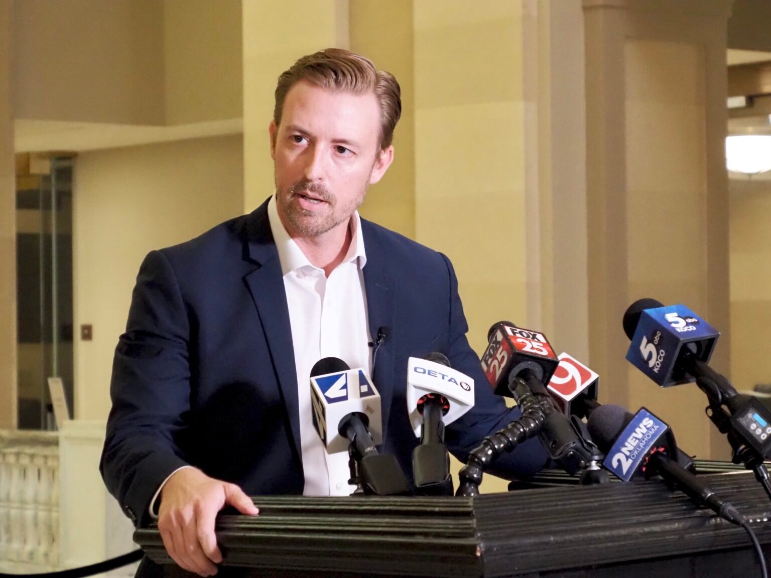 Sheriff confirms nudity on Ryan Walters' TV came from a 1980s movie; Walters to investigate schools, teachers over Charlie Kirk