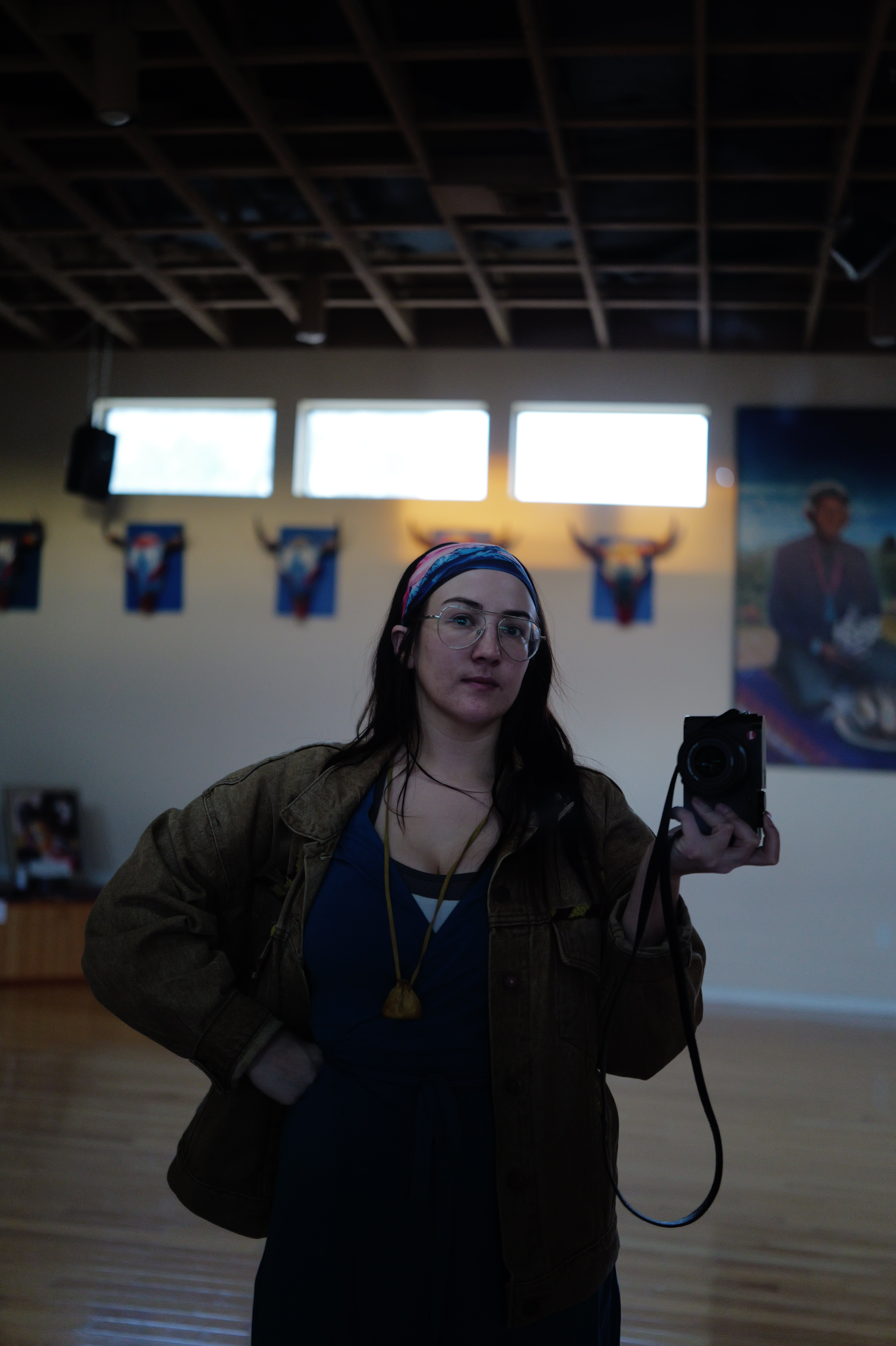 The girl with the husky voice