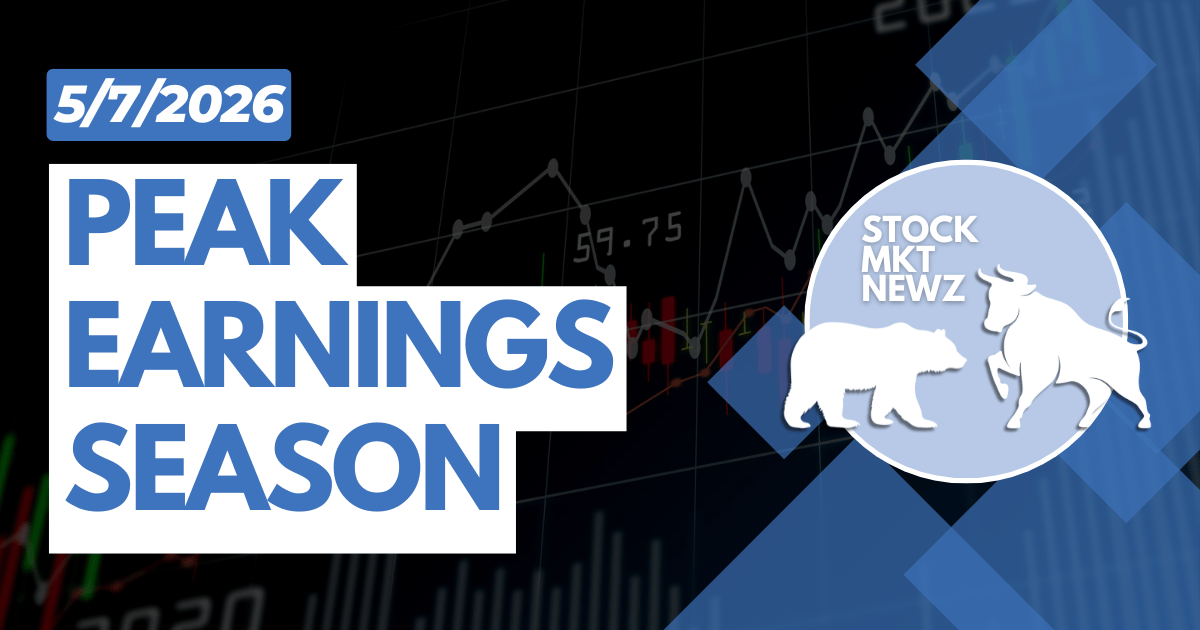 PEAK EARNINGS SEASON