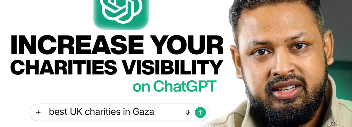 You know this already. Charities need to adapt as LLMs take on Google