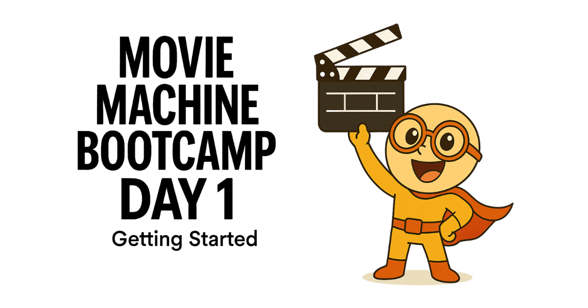 Your First Step from Story to Movie