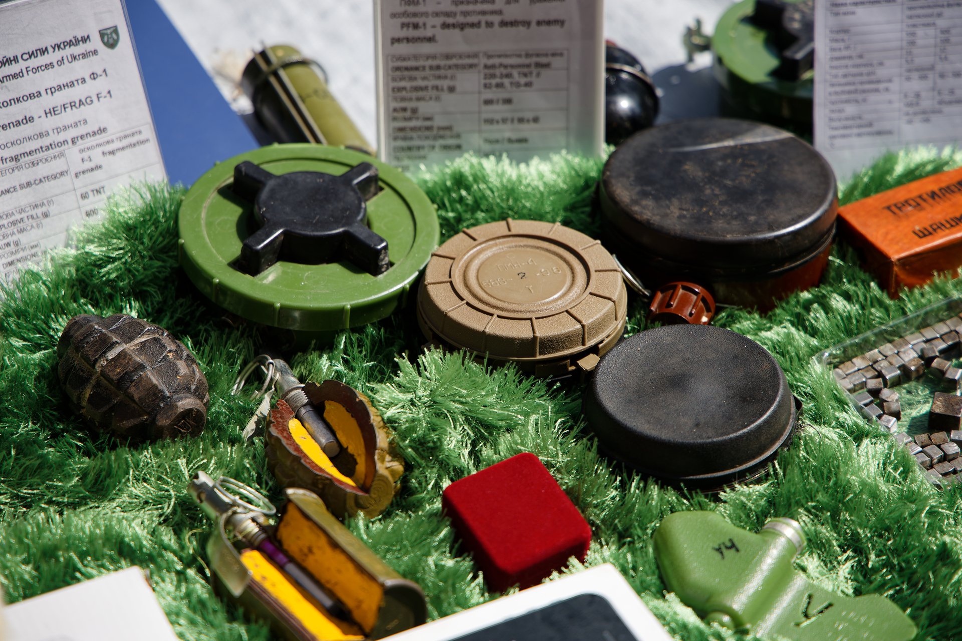 UKR: Increasing risk of plastic mines on battlefield