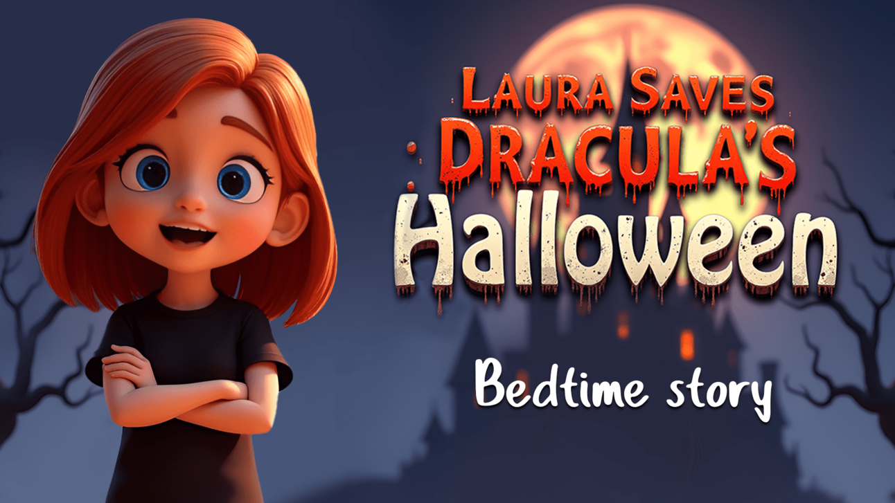 Today’s Story: Laura Saves Dracula's Halloween 🧛🏻‍♂️