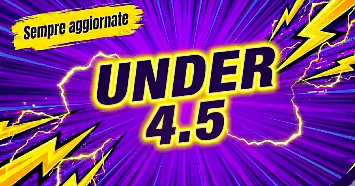 👑 UNDER 4,5