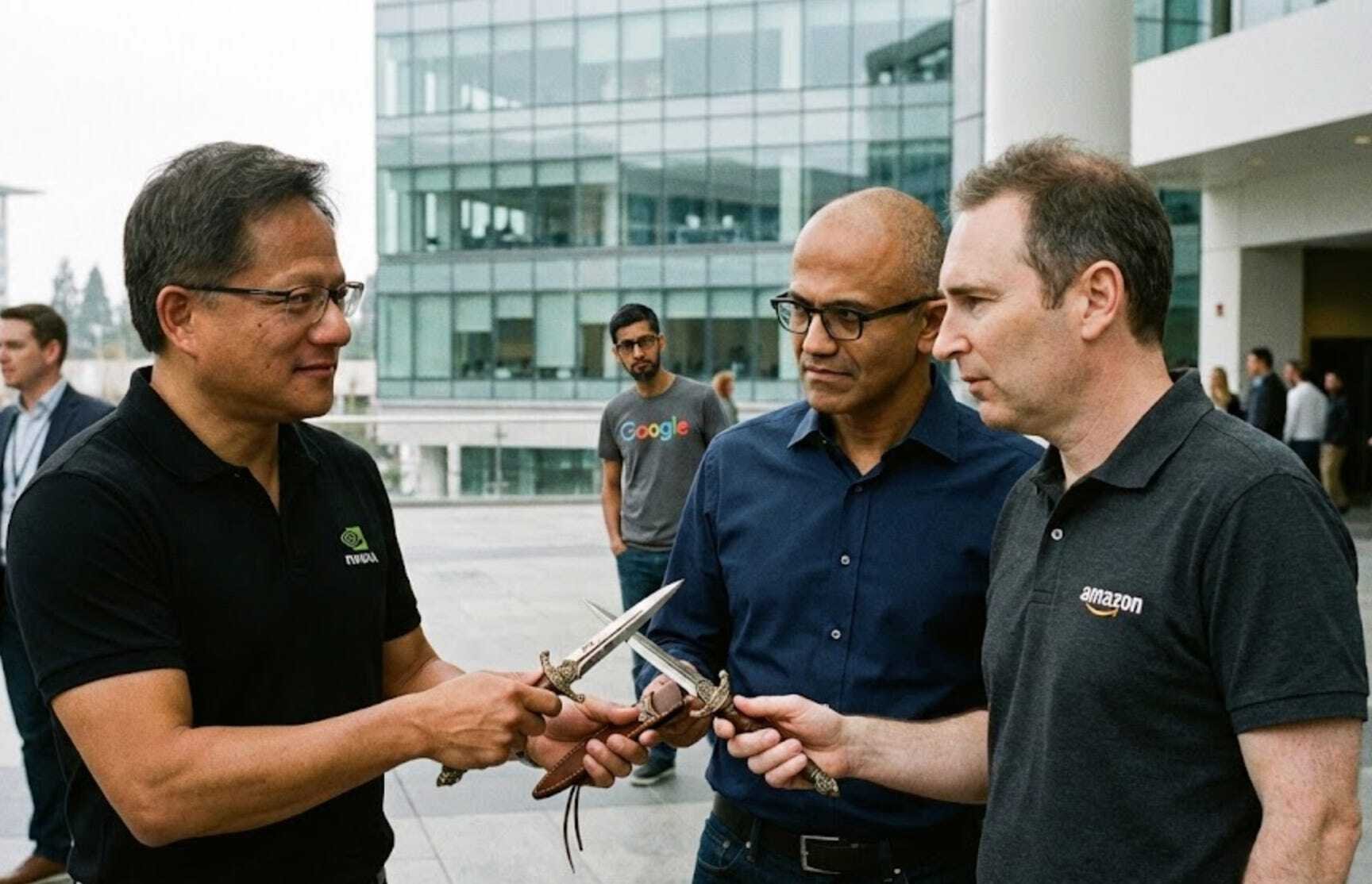 The Anti-Google Alliance: Why the Hyperscalers Are Backing OpenAI Like Their Businesses Depend on It