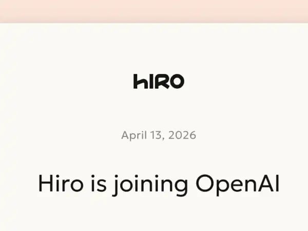 OpenAI Bought an AI Finance Startup and Is Already Shutting It Down