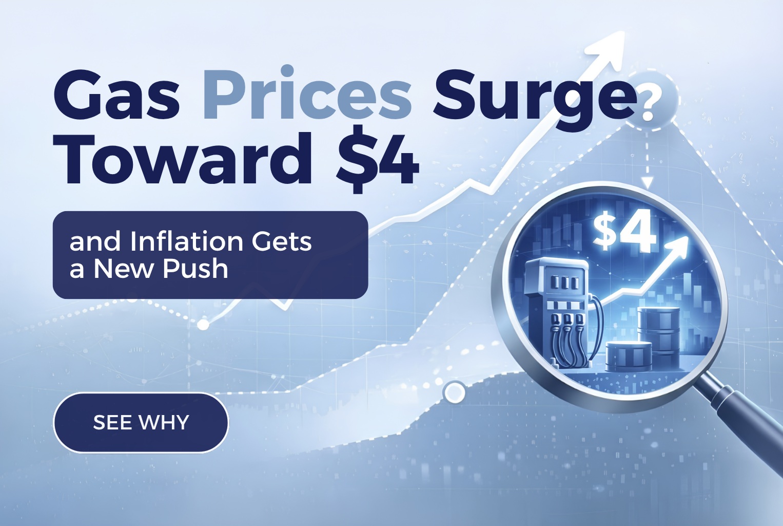 Gas Prices Surge Toward $4 and Inflation Gets a New Push