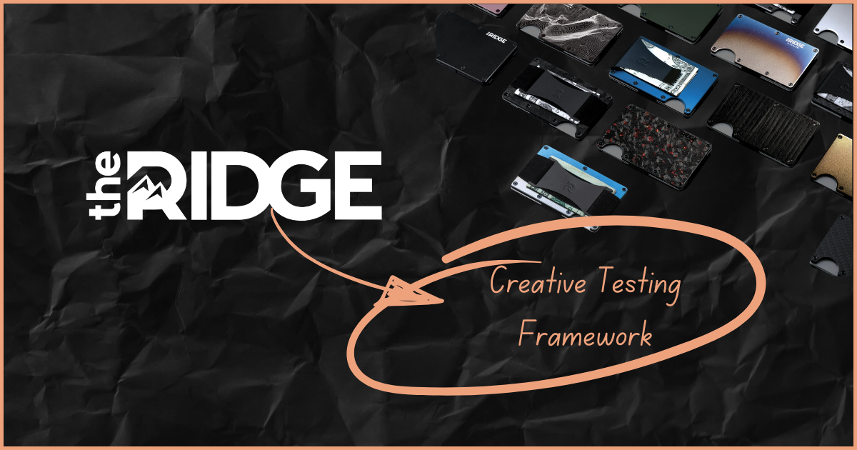 Ridge's Performance Creative Machine