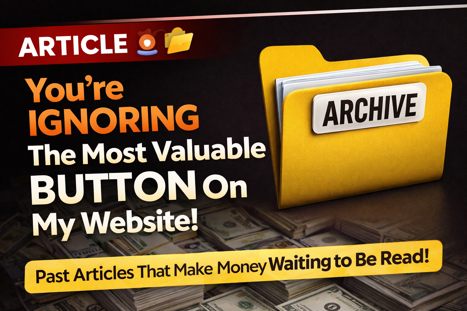 🚨 You’re Ignoring the Most Valuable Button on My Website 🚨