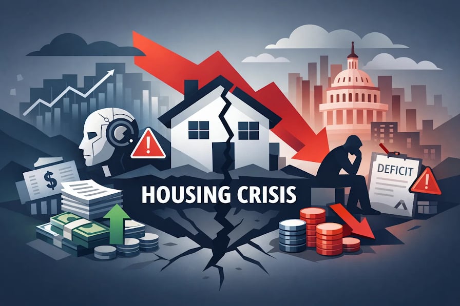 Deficits Soar, Housing Cracks, and the AI Safety Debate Heats Up