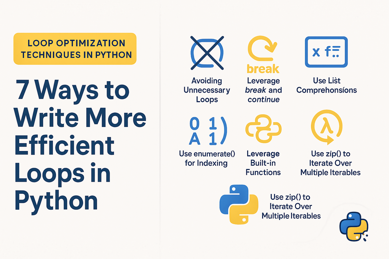 Writing Faster Code: 7 Simple Ways to Improve Your Python Loops