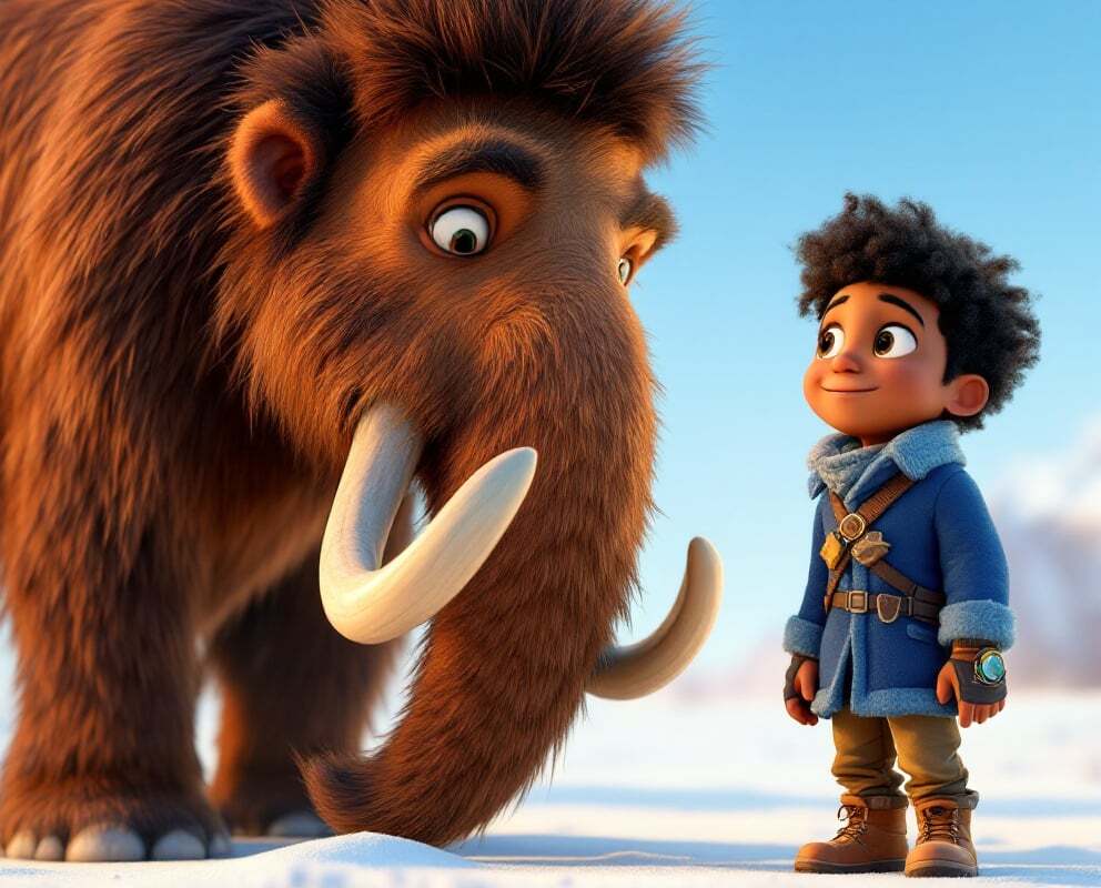 Today’s Story: Jacob’s Ice Age Adventure ❄️