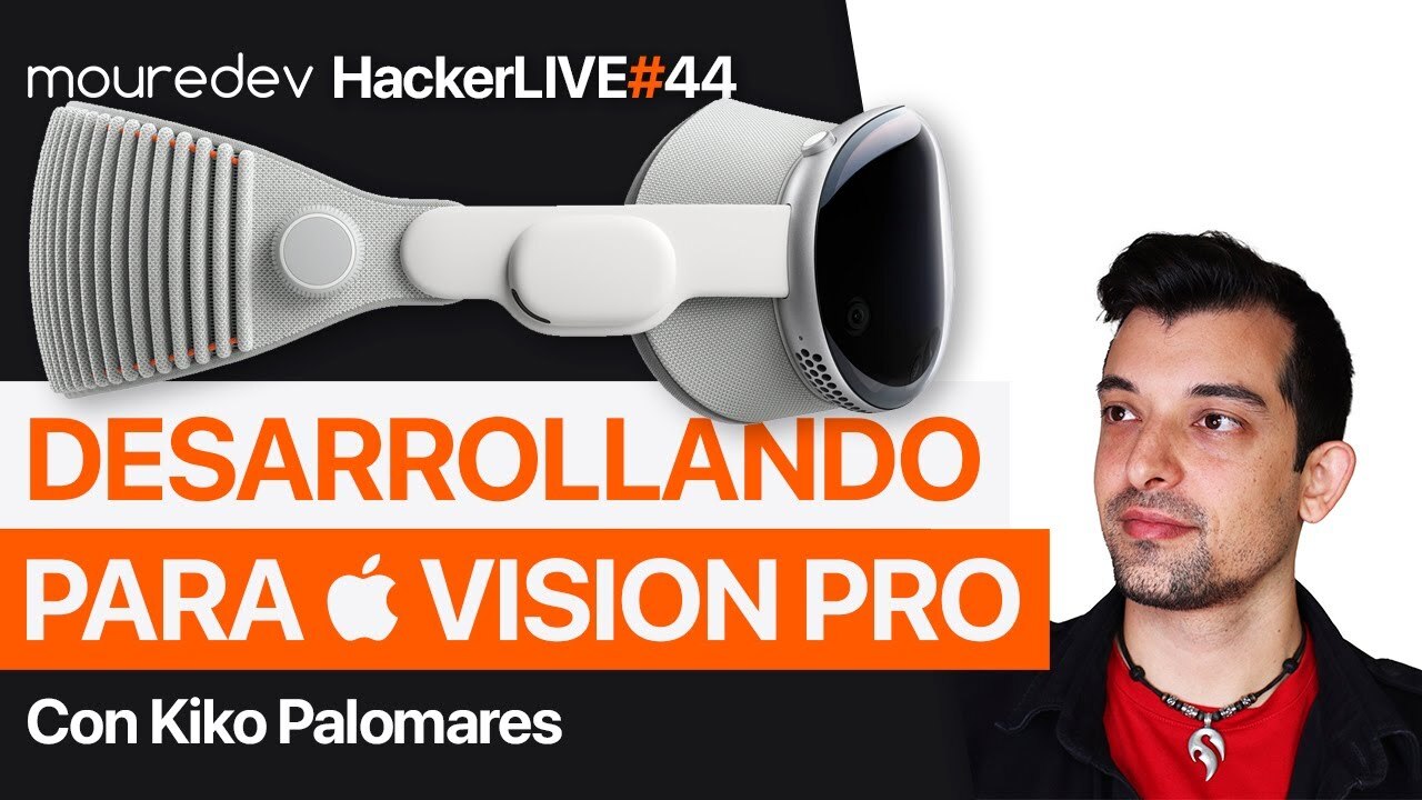 Entrevista sobre desarrollar para las Vision Pro de Apple con Kiko Palomares y Brais Moure de MoureDev