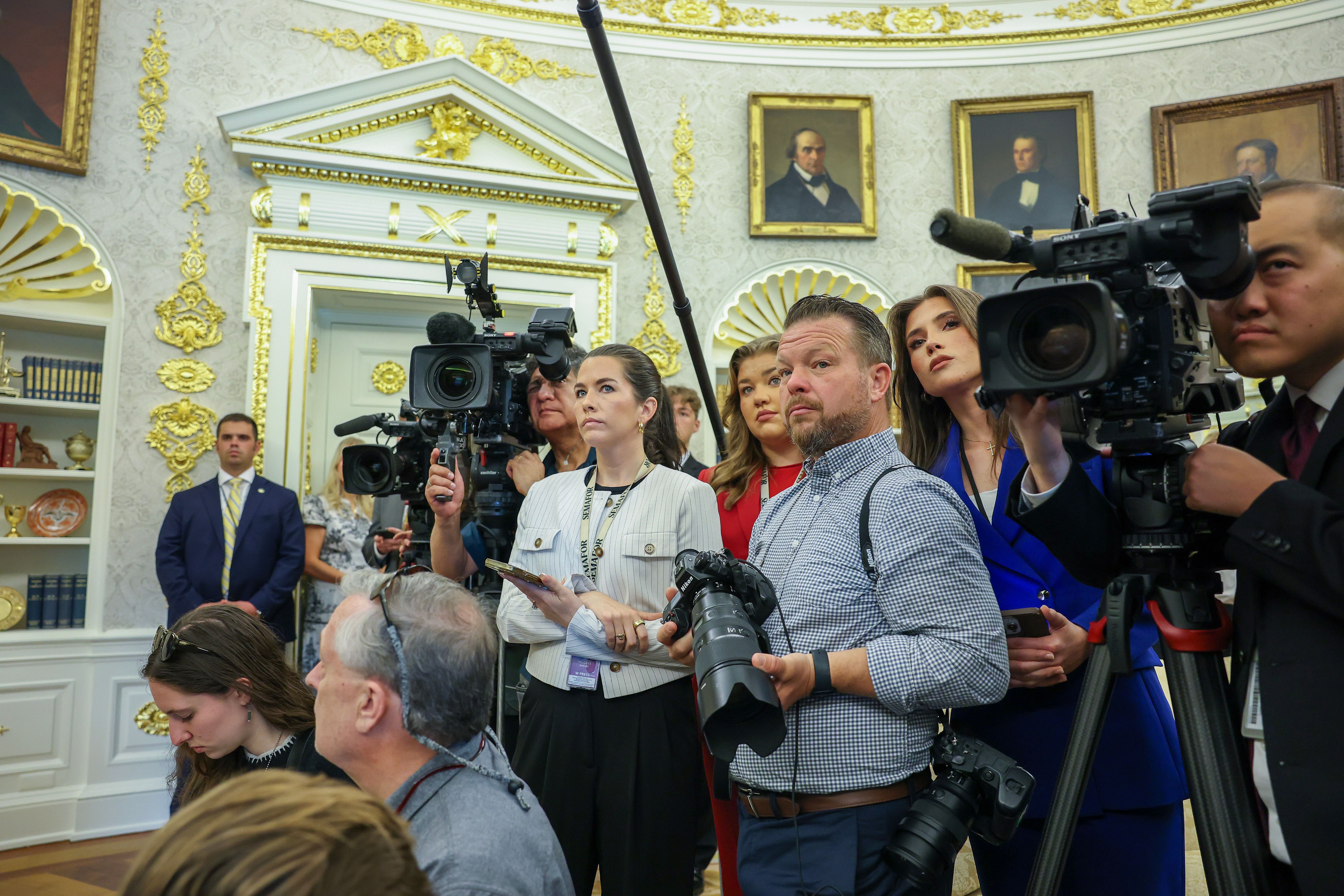 White House Press Corps Clash