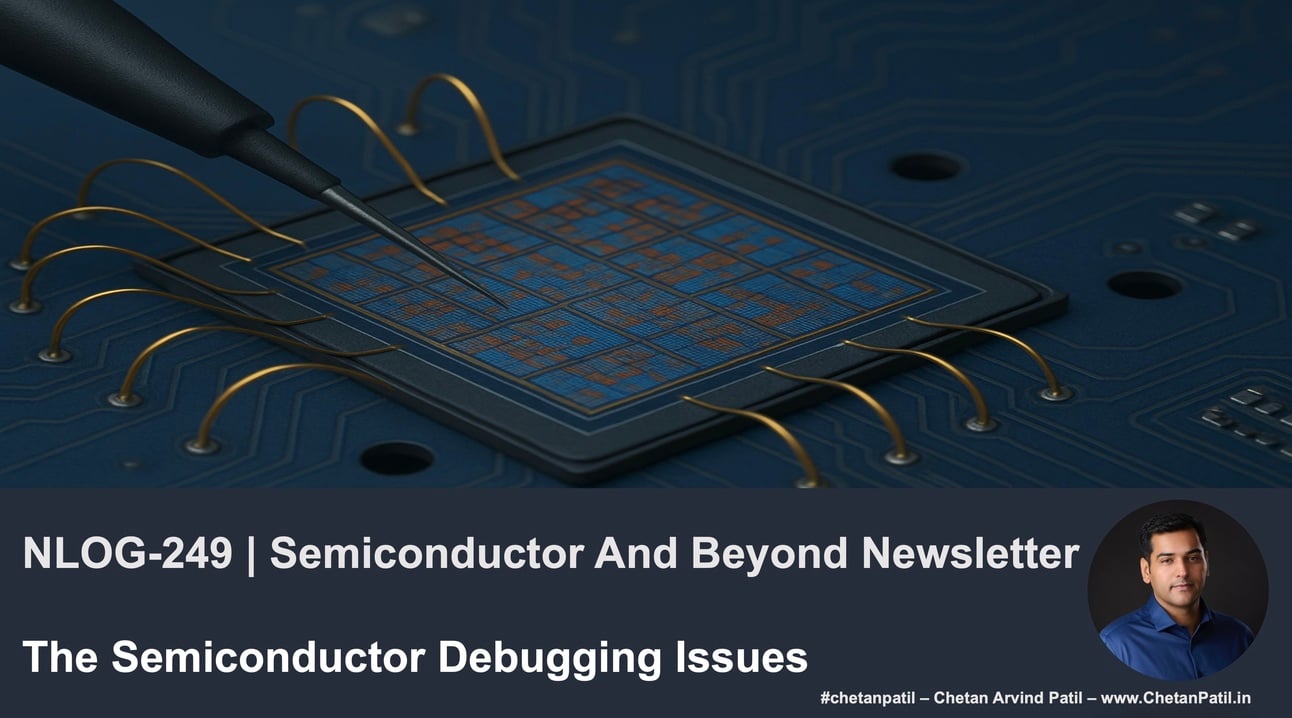 NLOG-249 | Semiconductor And Beyond Newsletter | The Semiconductor Debugging Issues