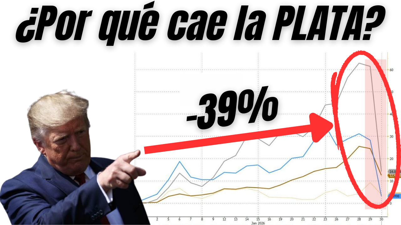 DESPLOME HISTÓRICO de los METALES PRECIOSOS ¿A qué se debe?