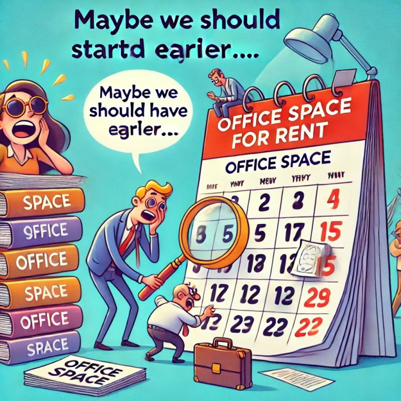 Quand lancer une recherche de nouveaux bureaux ?