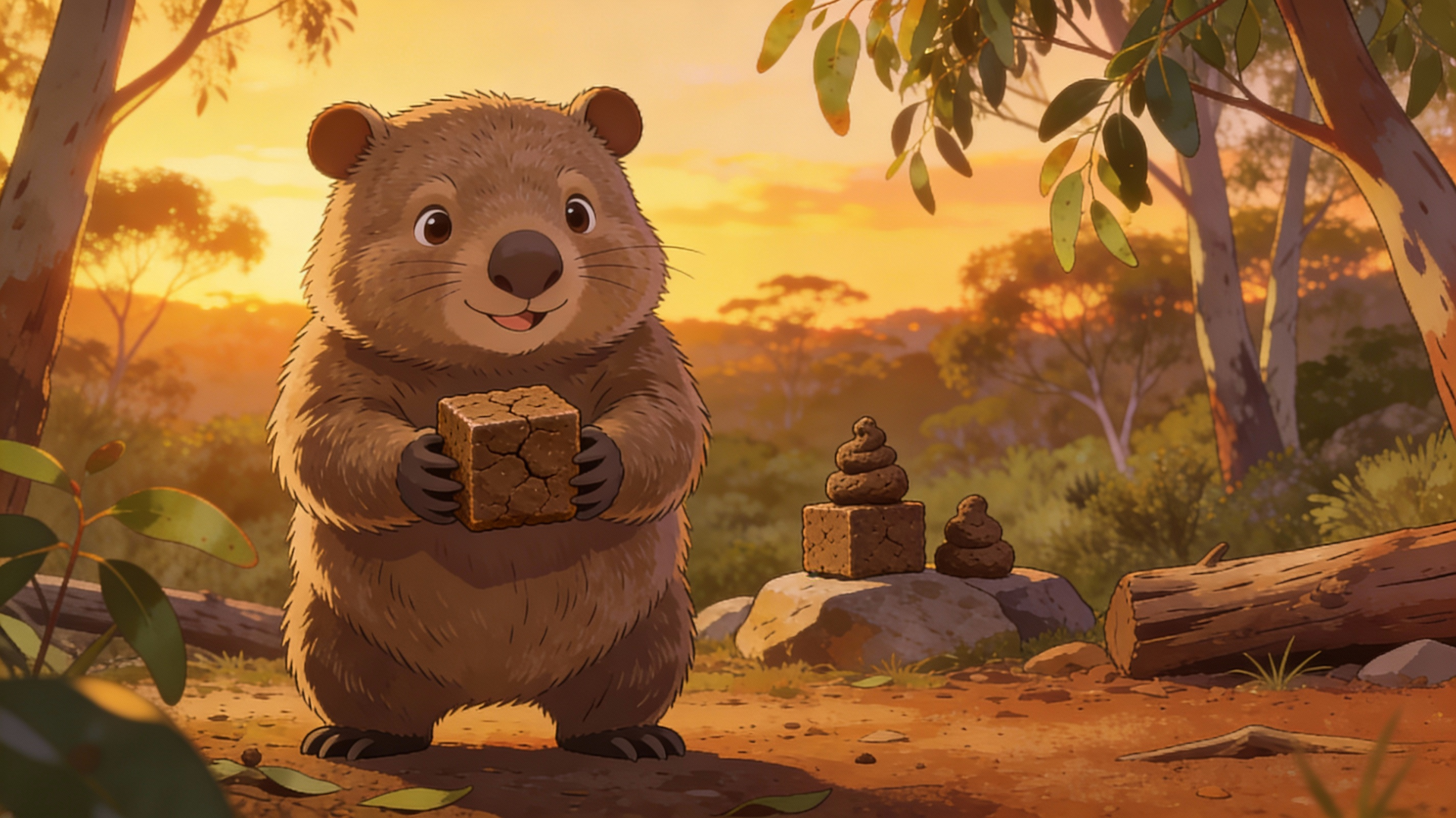 🌀 WEIRD BUT TRUE: Wombats Make Perfect Cube Poop