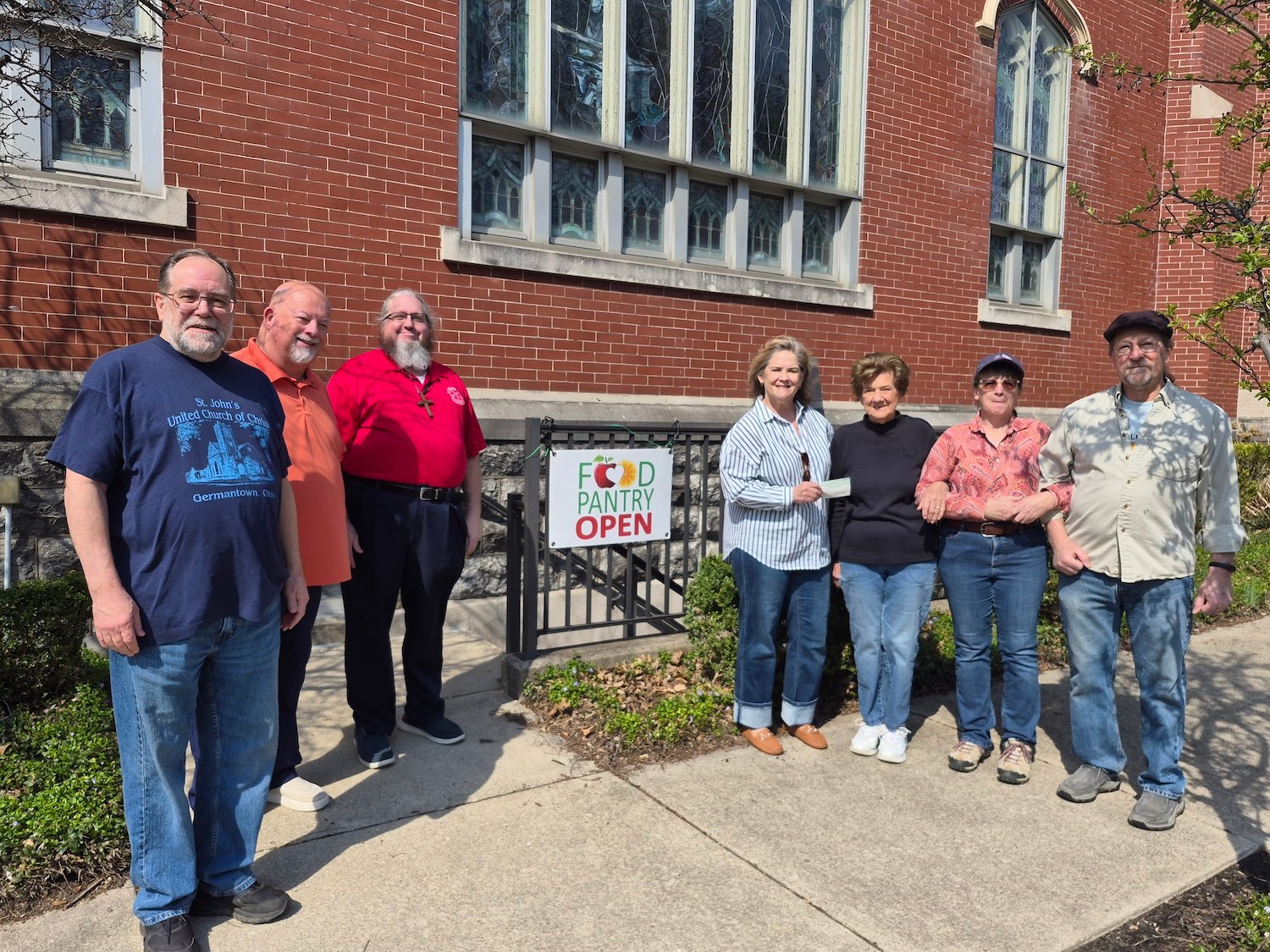 Churches Make Donation to Germantown Food Pantry