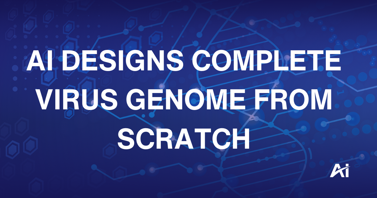 AI creates virus genome