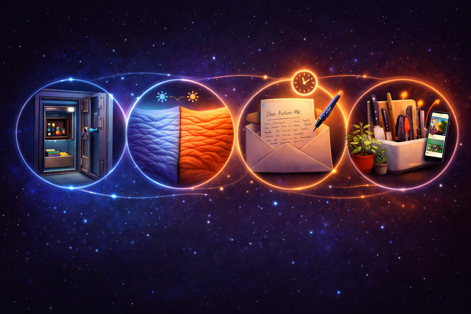 Warm Nights, Wet Utensils, and Letters to Yourself