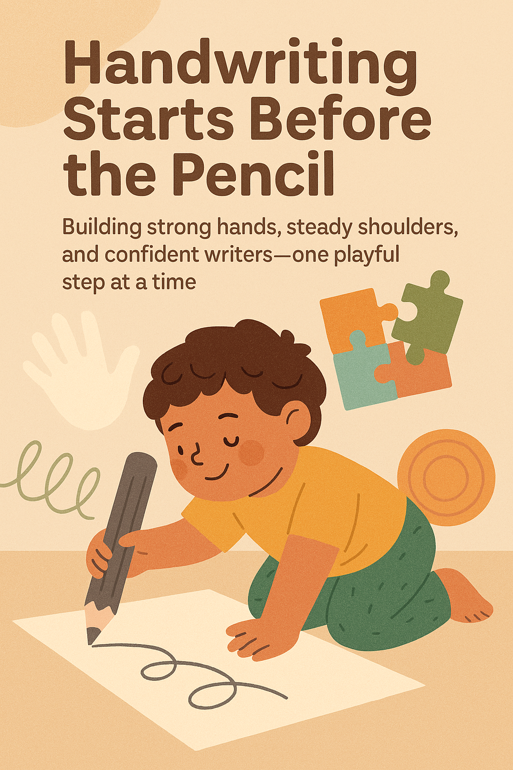 Handwriting Starts Before the Pencil