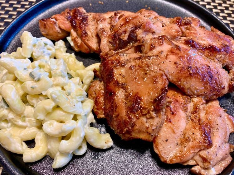 Spam, tuna and macaroni at Lyon's Hawaiian BBQ 