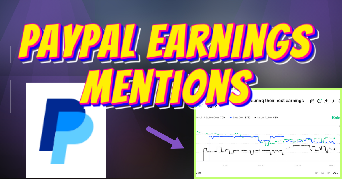 What will PayPal say during their next earnings call tomorrow?
