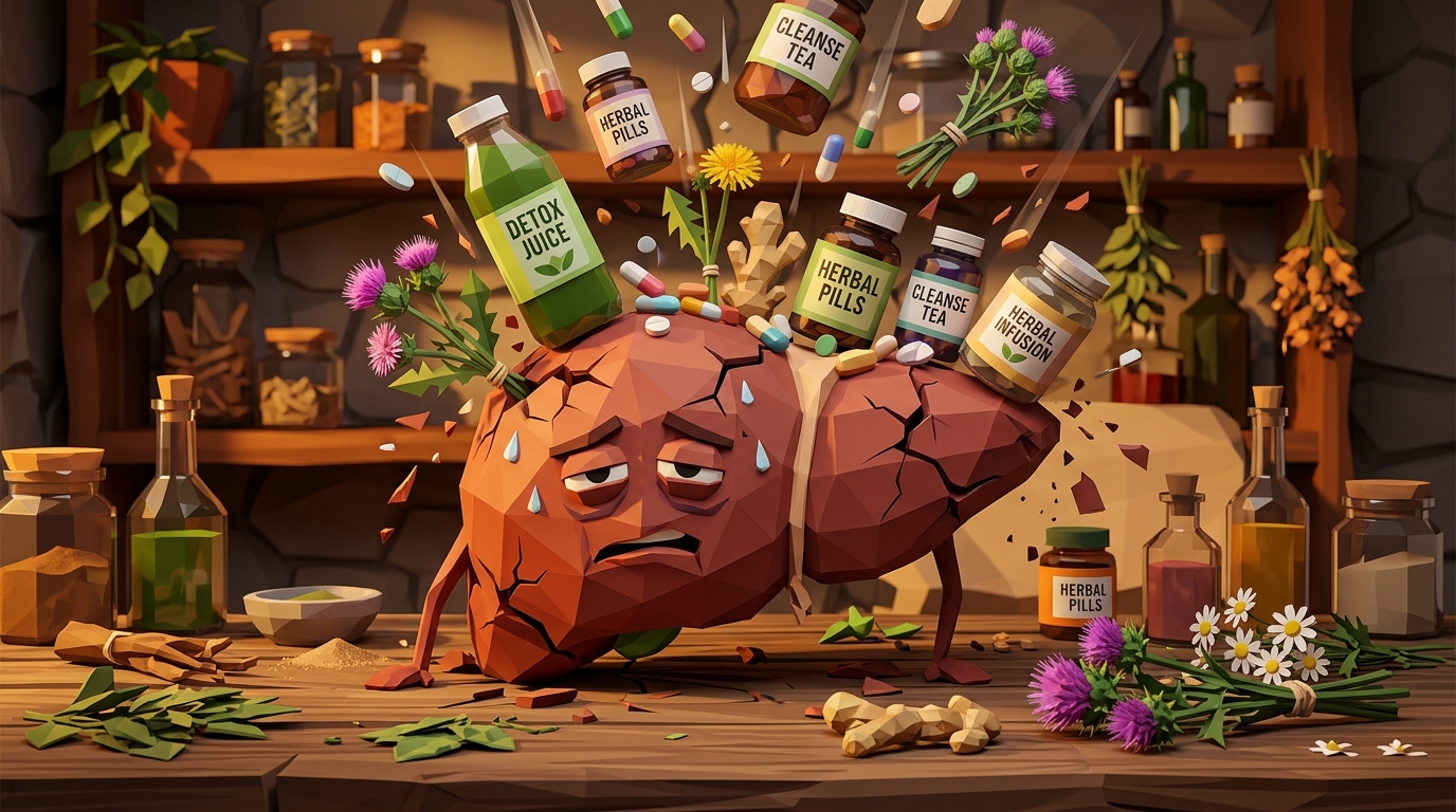 Your liver cleanse might be making it worse 😬