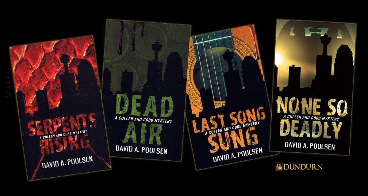 Calgary author leaps into adult mystery novels and finds success with four-book series