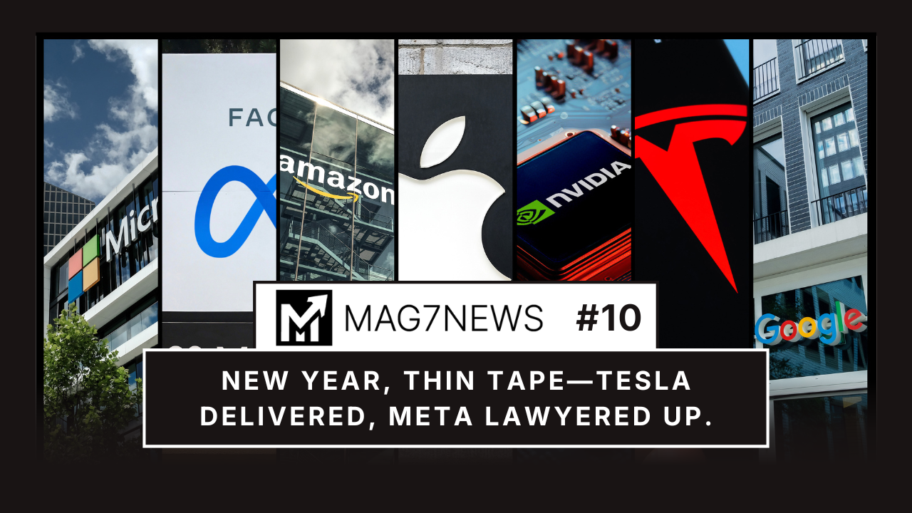 Mag7News - Week Ending January 2, 2026