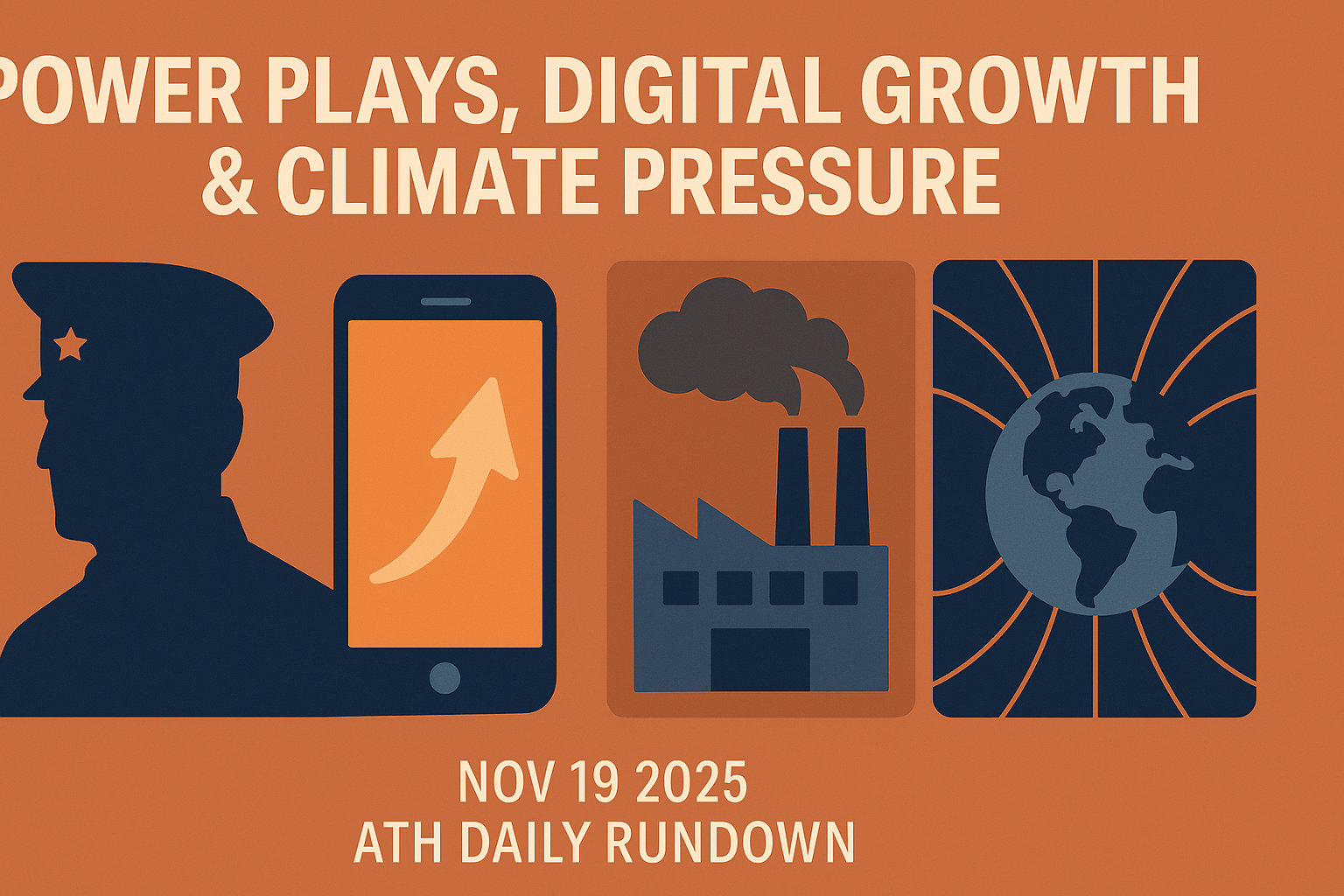 Power Plays, Digital Growth & Climate Pressure — Nigeria’s Midweek Shift | All That Happens News