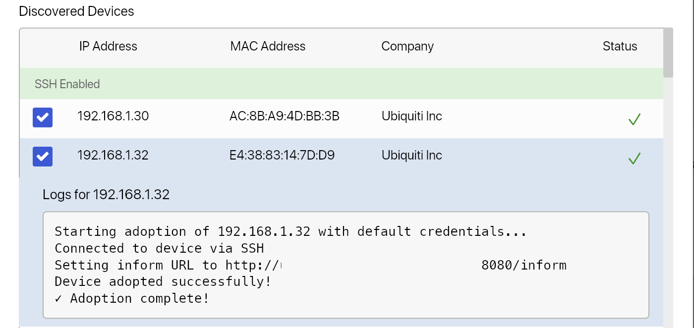 Auto Adopt Ubiquity Unifi tool