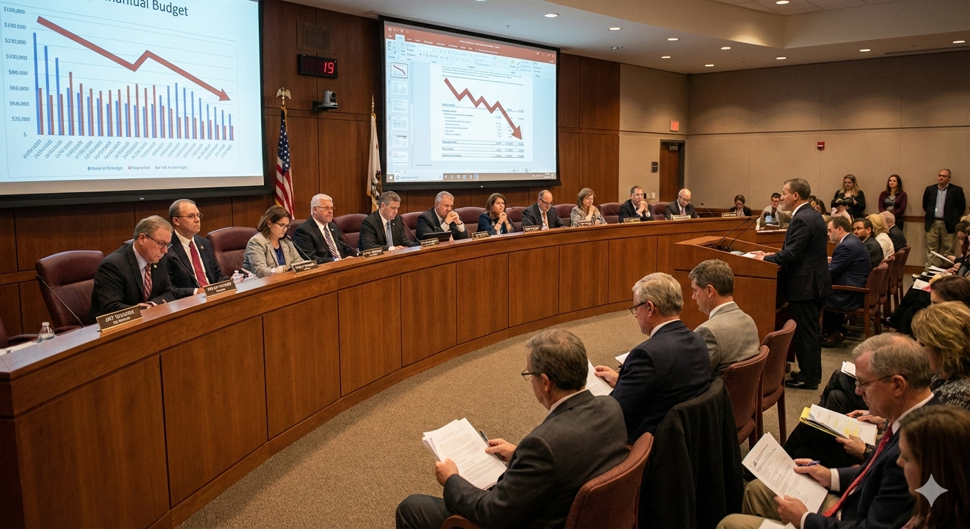 🌇  Council had 4 meetings this week. Not one had good news.