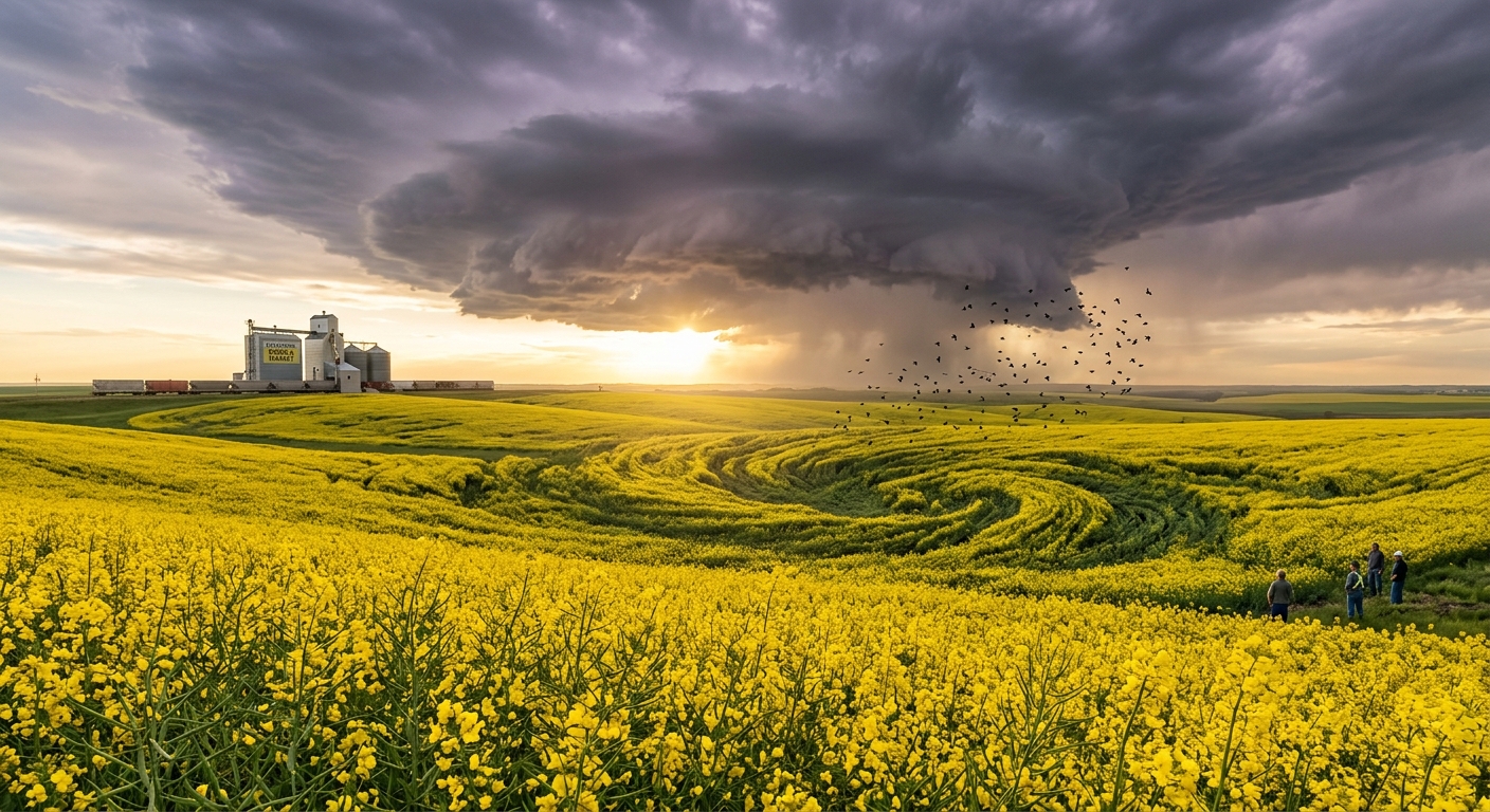 Canola Trends: Buyers at Resistance