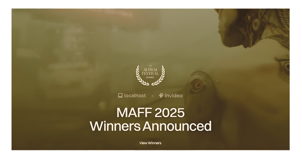 India’s First AI Film Festival in Mumbai — A Creative Tech Collision!